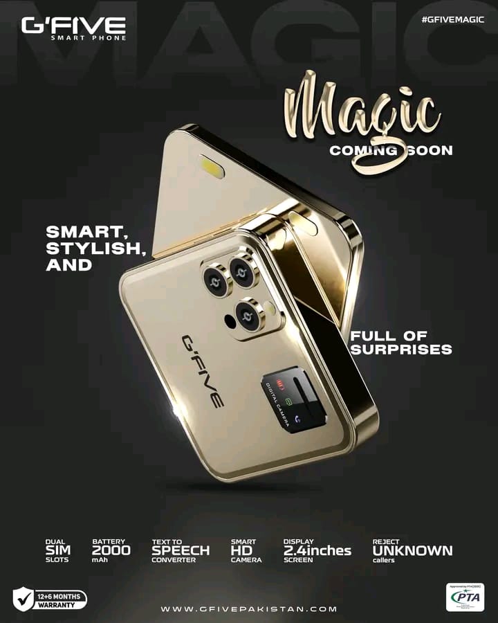 G-Five Magic Phone – Dual SIM, 2000mAh Battery, Free Shipping